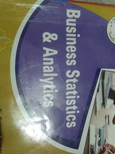 Business Statistics And Analytics For MBA 1st Semester.