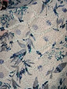 Floral Print Fabric Scarf