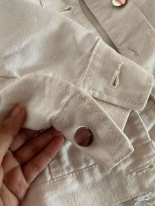 White Denim Jacket
