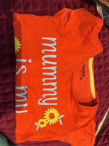 2-3 Year Old Top For Girl-three Tshirts