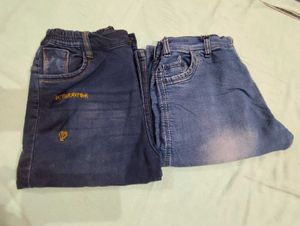Combo Of 2 Denim Shorts For Men/ Boys