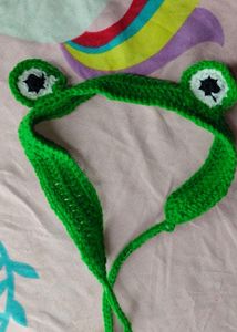 Crochet Frog Headband