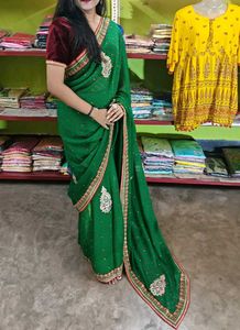 New Chiffon Saree