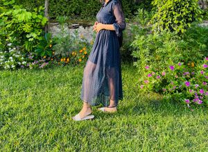 Blue Dress.!