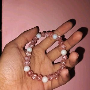 Baby Pink Beads Bracelet