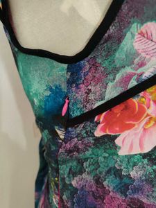 Cheongsam Printed Dress