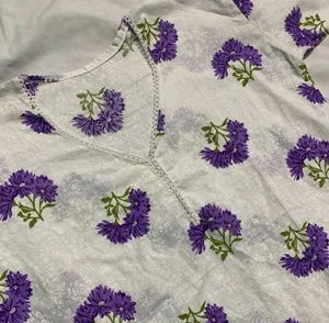 Combo Of Two Floral Print Kurta