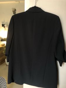 Zara Ruched Sleeve Blazer