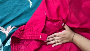 Red Embroidered Kurta