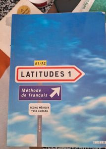 Latitudes 1 Textbook Original For French Language