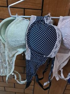 Combo Of Four Premium  Imported Fabric Bra
