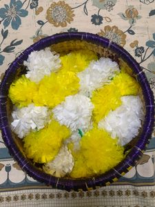 Diwali Decorative String Of Flowers- 🪔Plastic