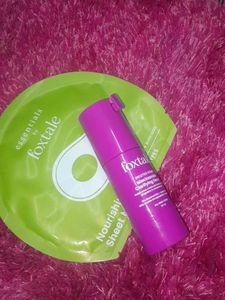 foxtale serum with sheet mask