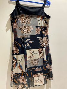 Floral Print Mini Dress