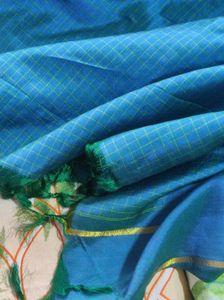 Peacock Green 9 Yards Saree