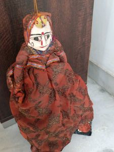 Rajasthani Puppet Couple For Decor