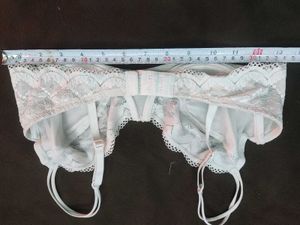 Lace Detail White Bra 🖤