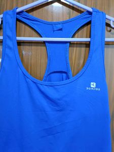 Royal Blue Gym Top