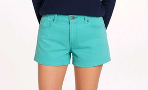 Mint Denim Shorts