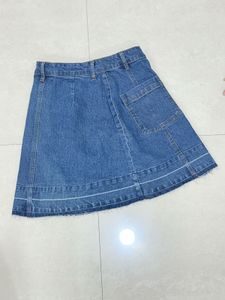 Blue Short Skirt