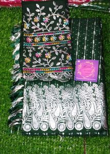 Wow😲NEW  Elegant Chiffon Saree And Blouse