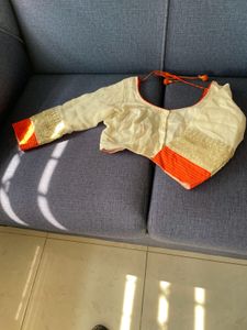 Exquisite Embroidered Sari With Blouse
