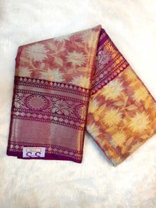 Elegant Floral Saree