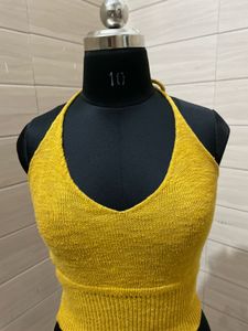 Made In USA 🇺🇸 River Island Knit Halter Top