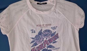 Rose Power Graphic Tee