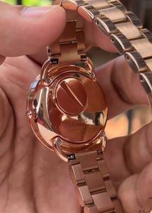 Fossil Rose Gold Crystal Watch