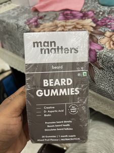 Man Matters Beard Gummies