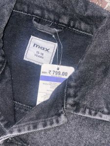 Boys Washed Denim Shirt