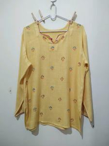 Favorite Shop Yellow Tunic Top