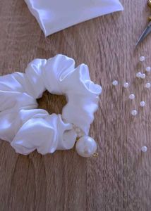 Pearl Scrunchie One Available