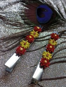 Flower Hair Clips (Set of 2)