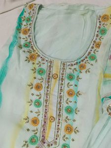 women silk suit