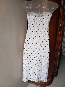Polka Dot Midi Dress