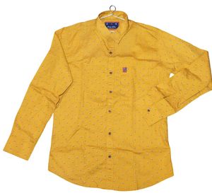 Stylish Mustard Print Shirt
