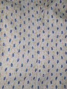 Vintage White Patterned Pants