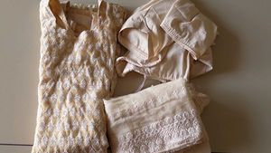 tan colour kurthi set