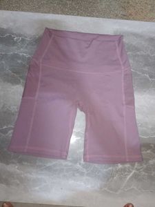 Mauve Workout Shorts
