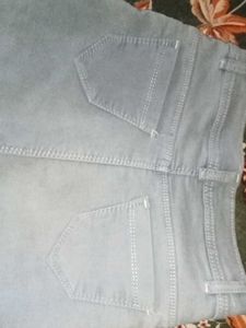 Light Wash Utility Jeans
