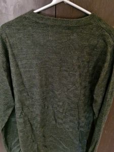 Green Knit Pullover