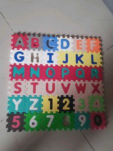 Puzzle Mat - Alphabets and Numbers