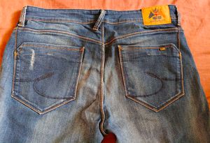 IZod Distressed Denim Jeans