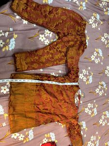 Girls ethnic coord set