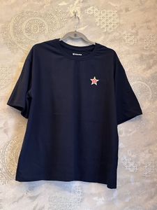 Navy T-Shirt with Star and power-puff girls 💕