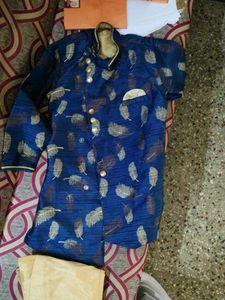 Stylish Blue Kurta Set