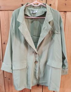 Stylish Sage Green Blazer