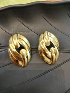 Gold Stainless Steel Earrings